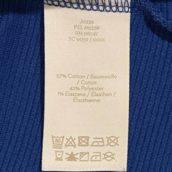 Boden Bronte Ottoman Dress Cobalt Blue 10P Stretch Knit with Pockets - Picture 13 of 14